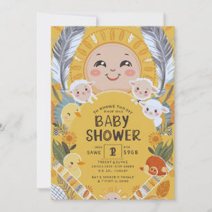 Kleiner Sonnenschein-Baby Shower Einladung
