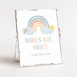 Kleiner Sonnenschein Babys sind süße Zeichen Poster