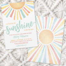 Kleiner Sonnenschein Boho-Baby-Party