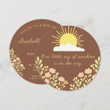 Kleiner Sonnenschein Boho Sonne Blumen Terrakotta 