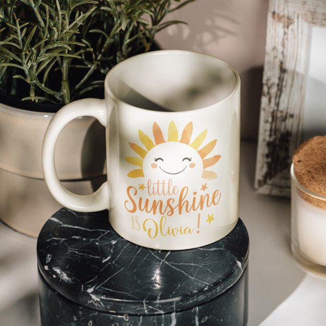 Kleiner Sonnenschein personalisierter Mug Kaffeetasse (Von Creator hochgeladen)