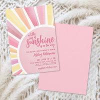 Kleiner Sonnenstrahl Boho-Baby-Party