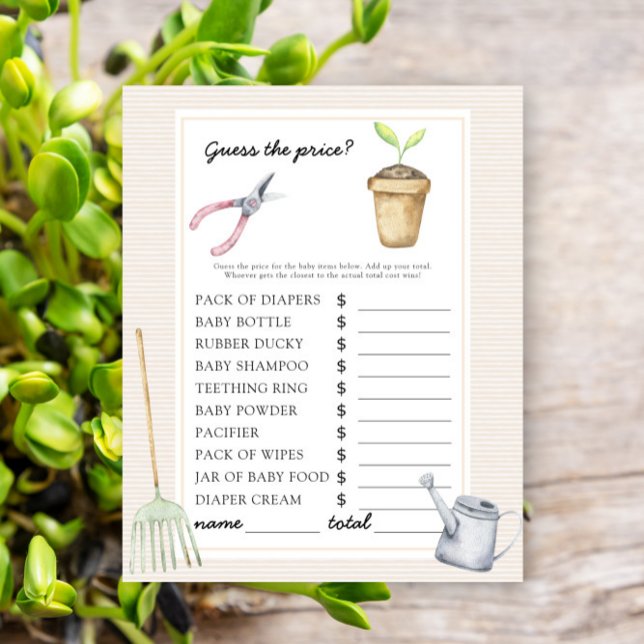 Kleiner Spross - Rate mal den Preis! Spiel (Von Creator hochgeladen)