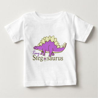 Kleiner Stegosaurus, lila Baby T-shirt