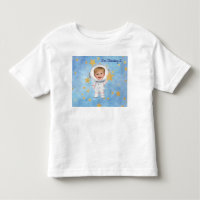 Kleiner Stern Astronaut Geburtstags-T-Shirt