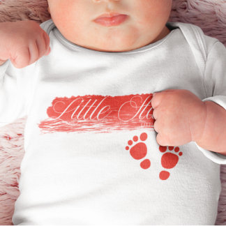 Kleiner Stern-Babyfüße Baby-Body  Baby Strampler