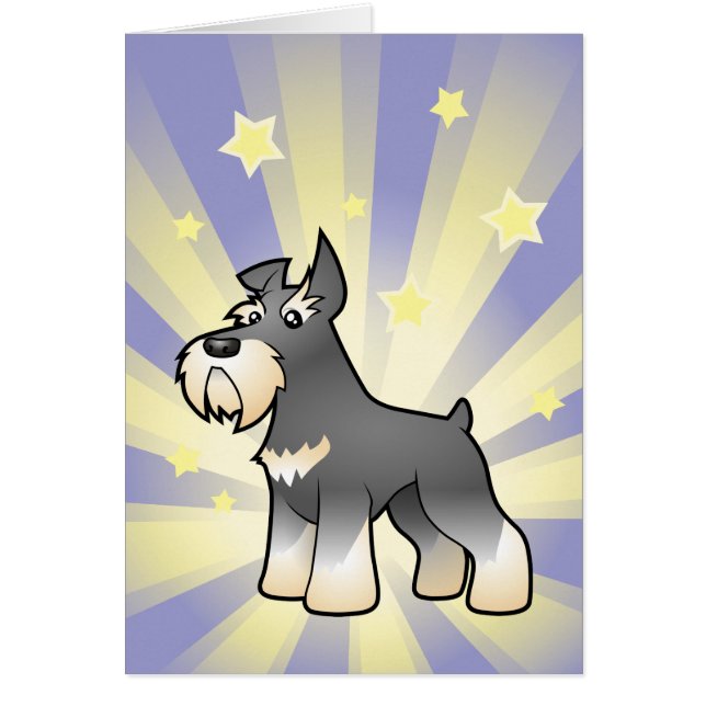Kleiner SternSchnauzer (Vorne)