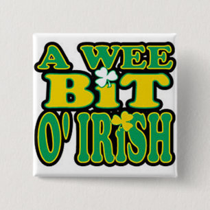 Kleiner Stückchen O'Irish Knopf Button