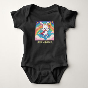 Kleiner Superheld Baby Strampler