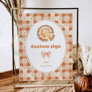 Kleiner Süßer Geburtstag editierbar Custom Poster