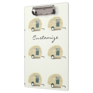 Kleiner Teardropreiseanhänger Thunder_Cove Klemmbrett