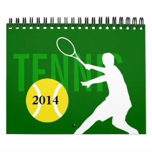 Kleiner Tennis Kalender für Trainer, Spieler und