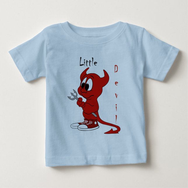 Kleiner Teufel Baby T-shirt (Vorderseite)