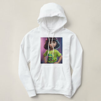 "Kleiner Traum: Ukrainische Schönheit mit einem sü Hoodie