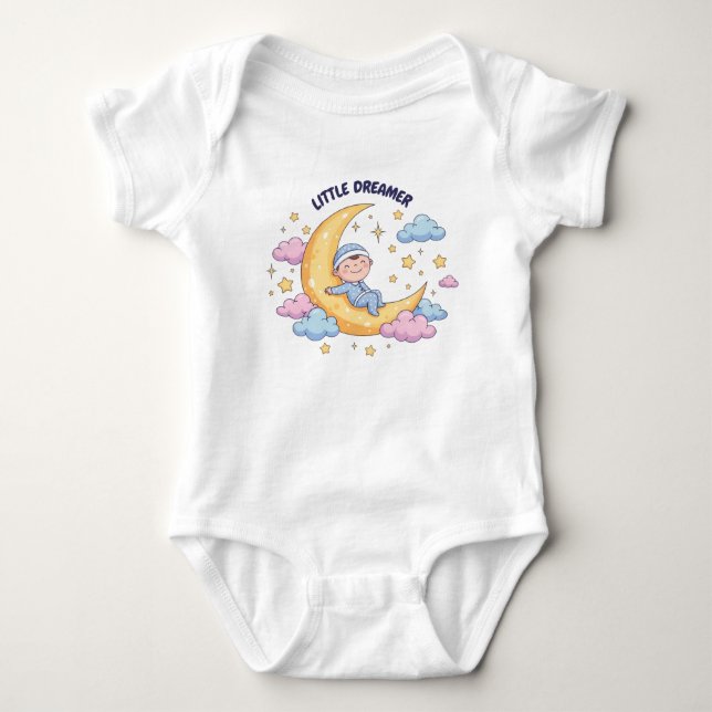 Kleiner Träumer Baby-Body Baby Strampler (Vorderseite)