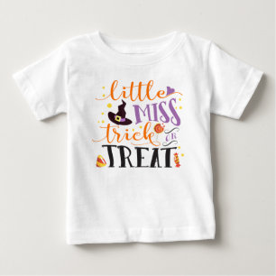kleiner Trick oder niedliche Halloween Baby T-shirt