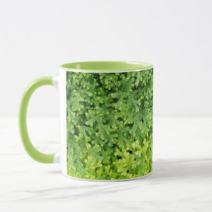 Kleiner tropischer Farn Tasse