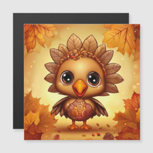 Kleiner Truthahn 5 Magnetkarte