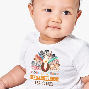 Kleiner türkischer Erntedank jeden Geburtstag Baby T-shirt