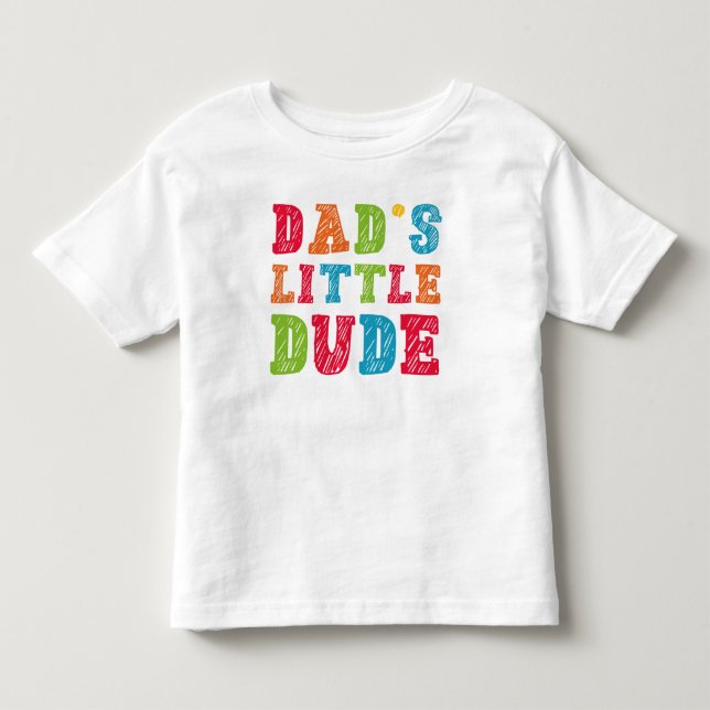 Kleiner Typ des Vaters Kleinkind T-shirt (Vorderseite)
