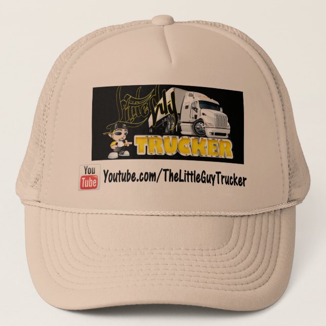 Kleiner Typ-Fernlastfahrer-Hut Truckerkappe (Vorderseite)