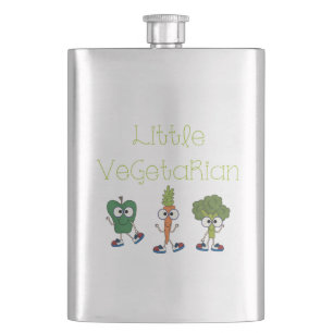 Kleiner Vegetarier Flachmann