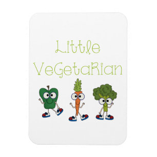 Kleiner Vegetarier Magnet