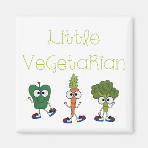 Kleiner Vegetarier Magnet