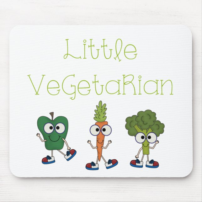 Kleiner Vegetarier Mousepad (Vorne)