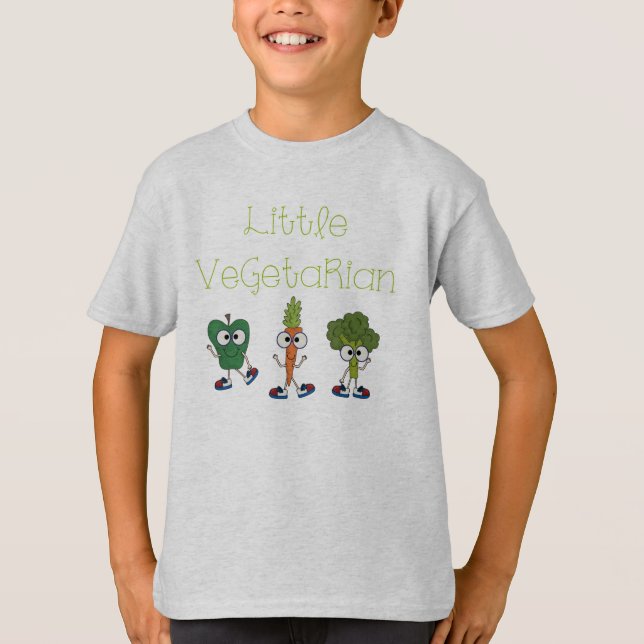 Kleiner Vegetarier T-Shirt (Vorderseite)