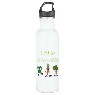 Kleiner Vegetarier Trinkflasche