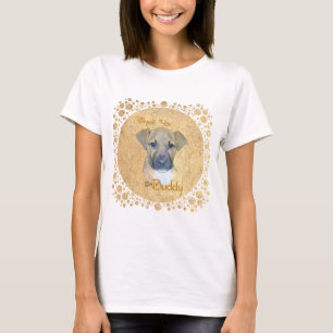 Kleiner verletzter Welpe - Gerettet! T-Shirt