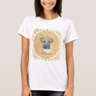 Kleiner verletzter Welpe - Gerettet! T-Shirt