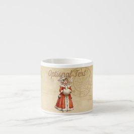 Kleiner Viktorianischer Caroler Custom Christmas Espressotasse