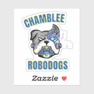 Kleiner Vinyl-Sticker Aufkleber