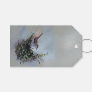 Kleiner Vogel Geschenkanhänger