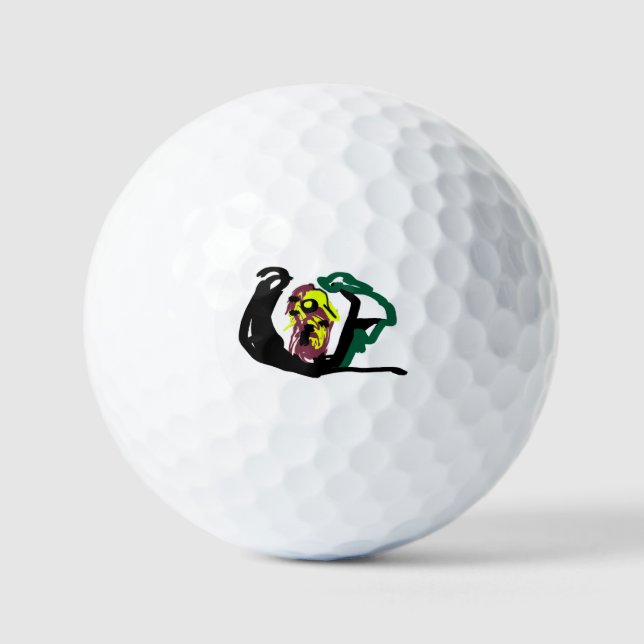 Kleiner Vogel hängen Golfball (Vorderseite)