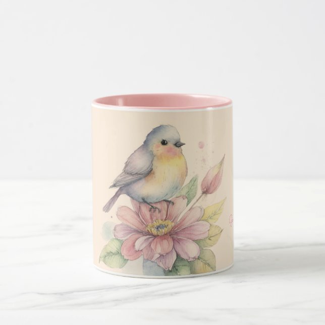 Kleiner Vogel Tasse (Zentrum)