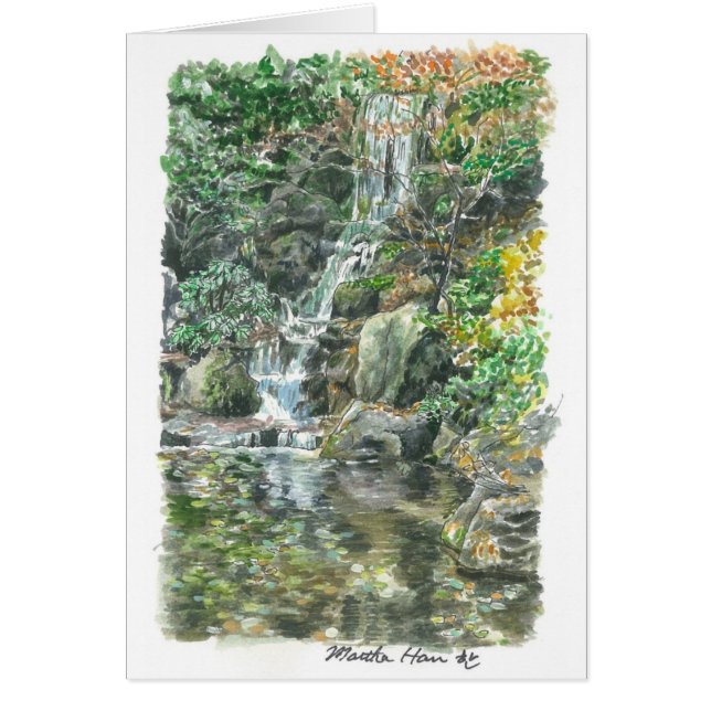 Kleiner Wasserfall (Vorne)
