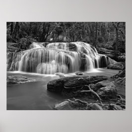 Kleiner Wasserfall Poster