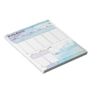 Kleiner Weekly-Planner Notepad Notizblock