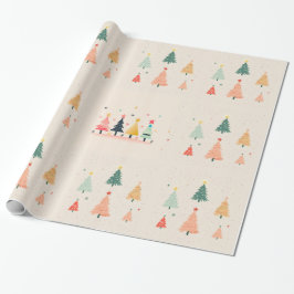 Kleiner Weihnachtsbaum Geschenkpapier