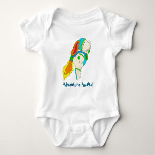 Kleiner Weltraumhammer Baby Strampler