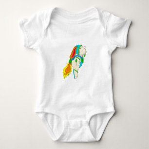 Kleiner Weltraumhammer Baby Strampler
