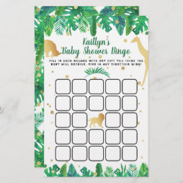 Kleiner Wilder unterwegs Jungs Babydusche Bingo