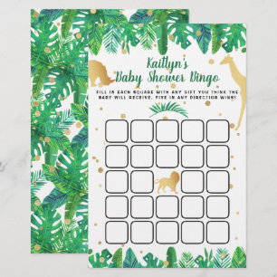 Kleiner Wilder unterwegs Jungs Babydusche Bingo