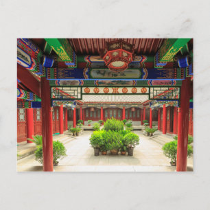 Kleiner Wildgans-Tempel, China Postkarte