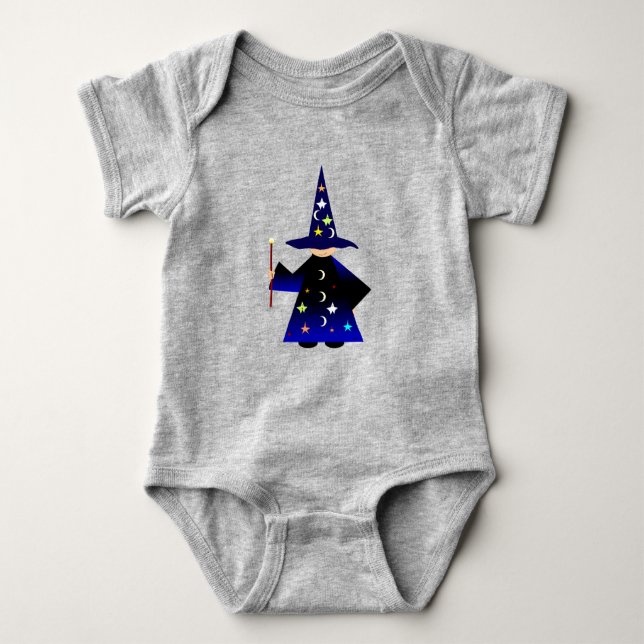 Kleiner Wizard Baby Bodysuit Baby Strampler (Vorderseite)