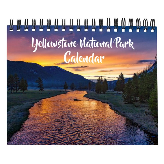 Kleiner Yellowstone Park-Kalender Kalender (Titelbild)