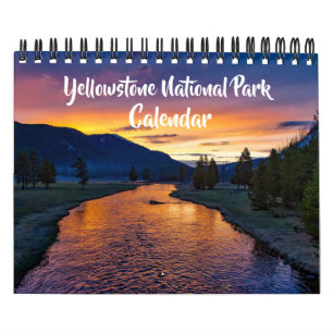 Kleiner Yellowstone Park-Kalender Kalender
